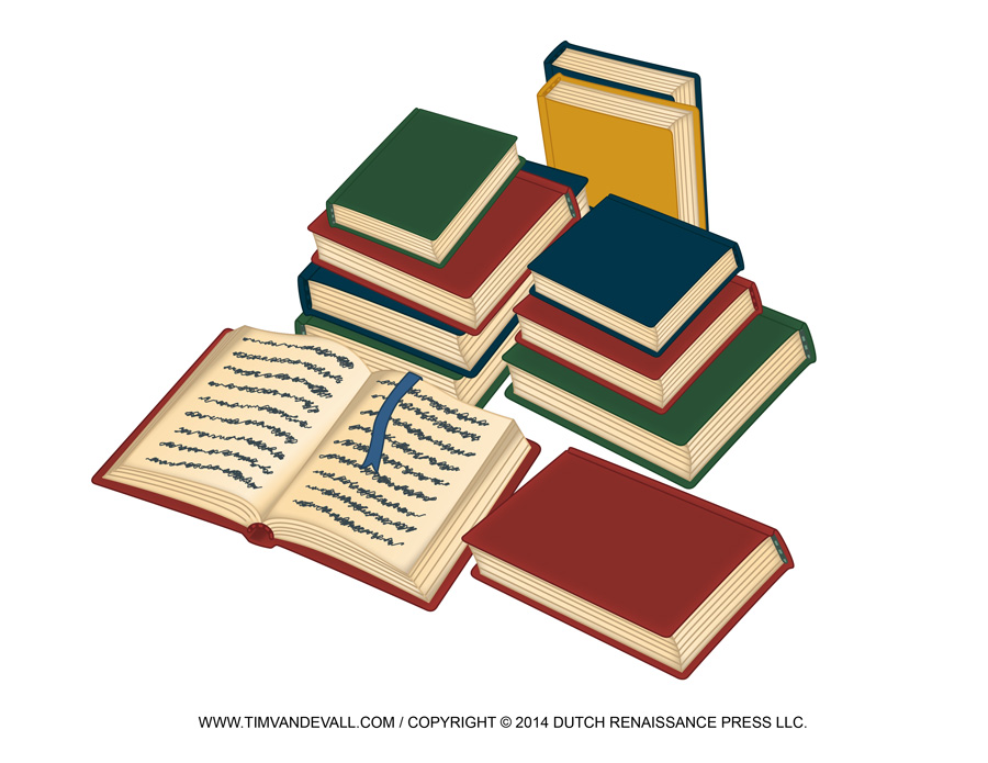 free clipart pile of books - photo #2