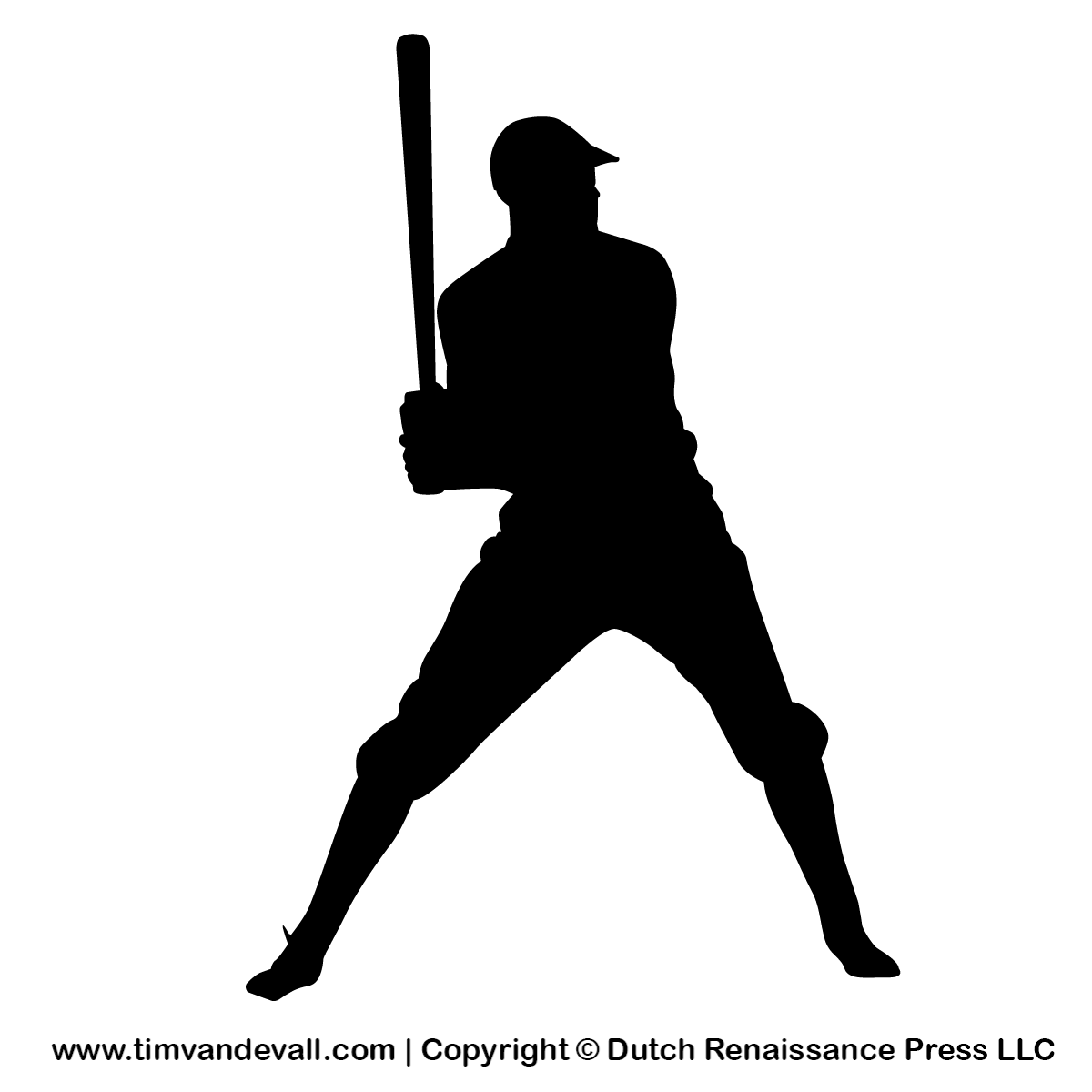 free clipart baseball player silhouette - photo #15