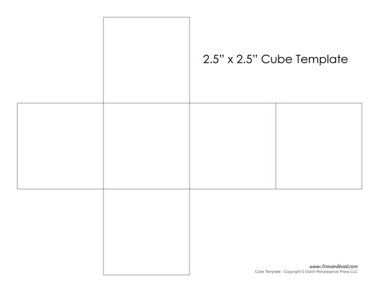 Printable Paper Cube Template Learn how to make a cube out of paper