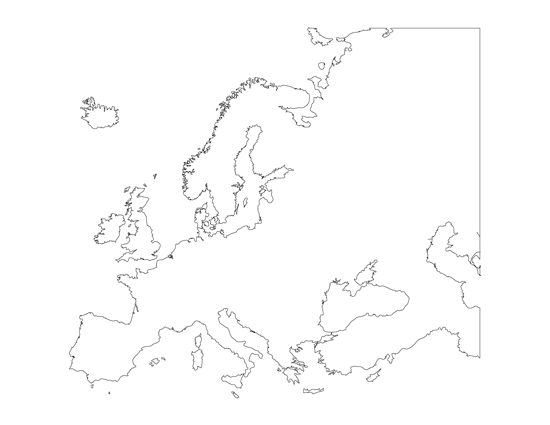 Tim Van De Vall Printable Blank Map Of Europe