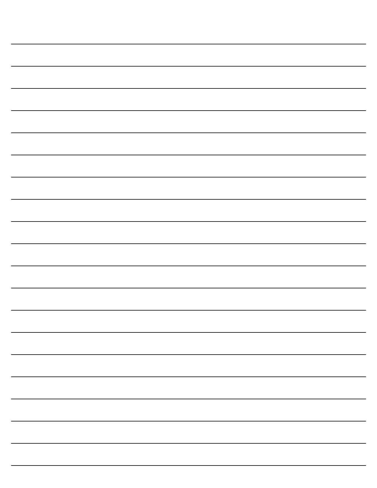 Blank Lined Paper Printable Free - Discover the Beauty of Printable Paper