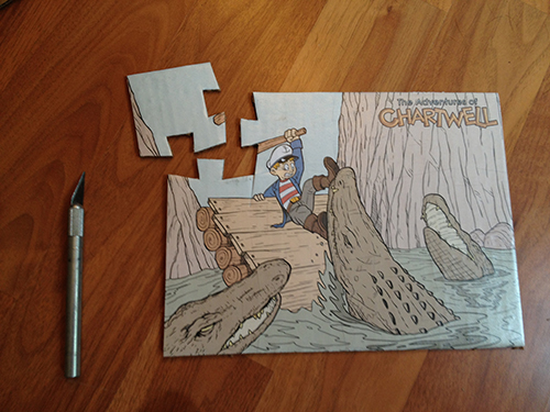 Make your own jigsaw puzzle