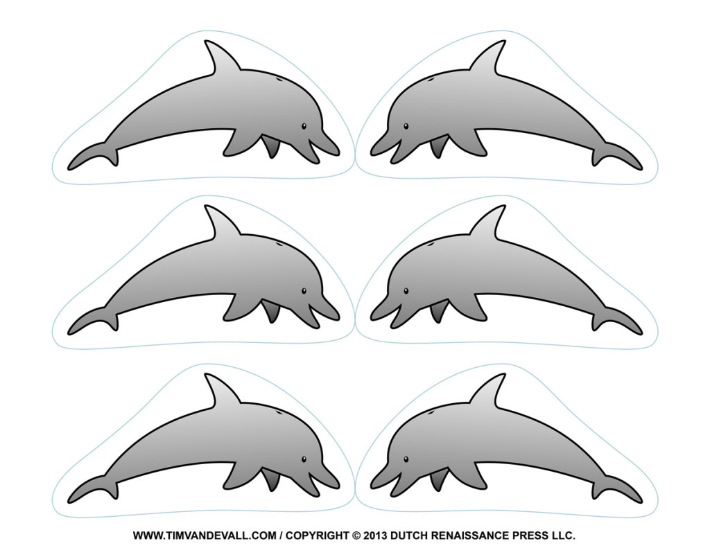 Dolphin-Craft - Tim's Printables