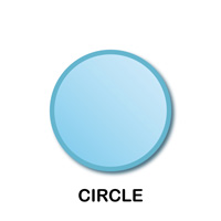 Circle Geometric Shape Templates
