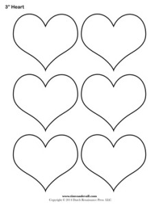 Heart-Outline – Tim's Printables