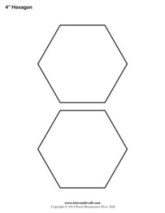 Hexagon-Printable - Tim's Printables