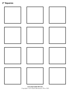 Squares-Sheet – Tim's Printables