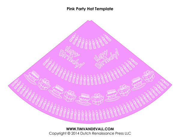 Free Birthday Party Hat Template