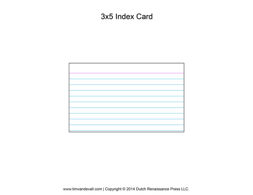 how to print on 3x5 index cards word 2013