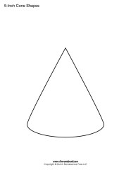 Cone Templates Tim s Printables Cone Templates Tim s Printables