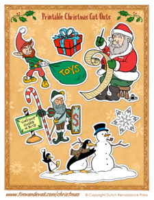 Printable Christmas Cut Outs