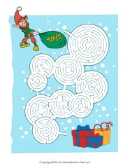Christmas Printable Mazes