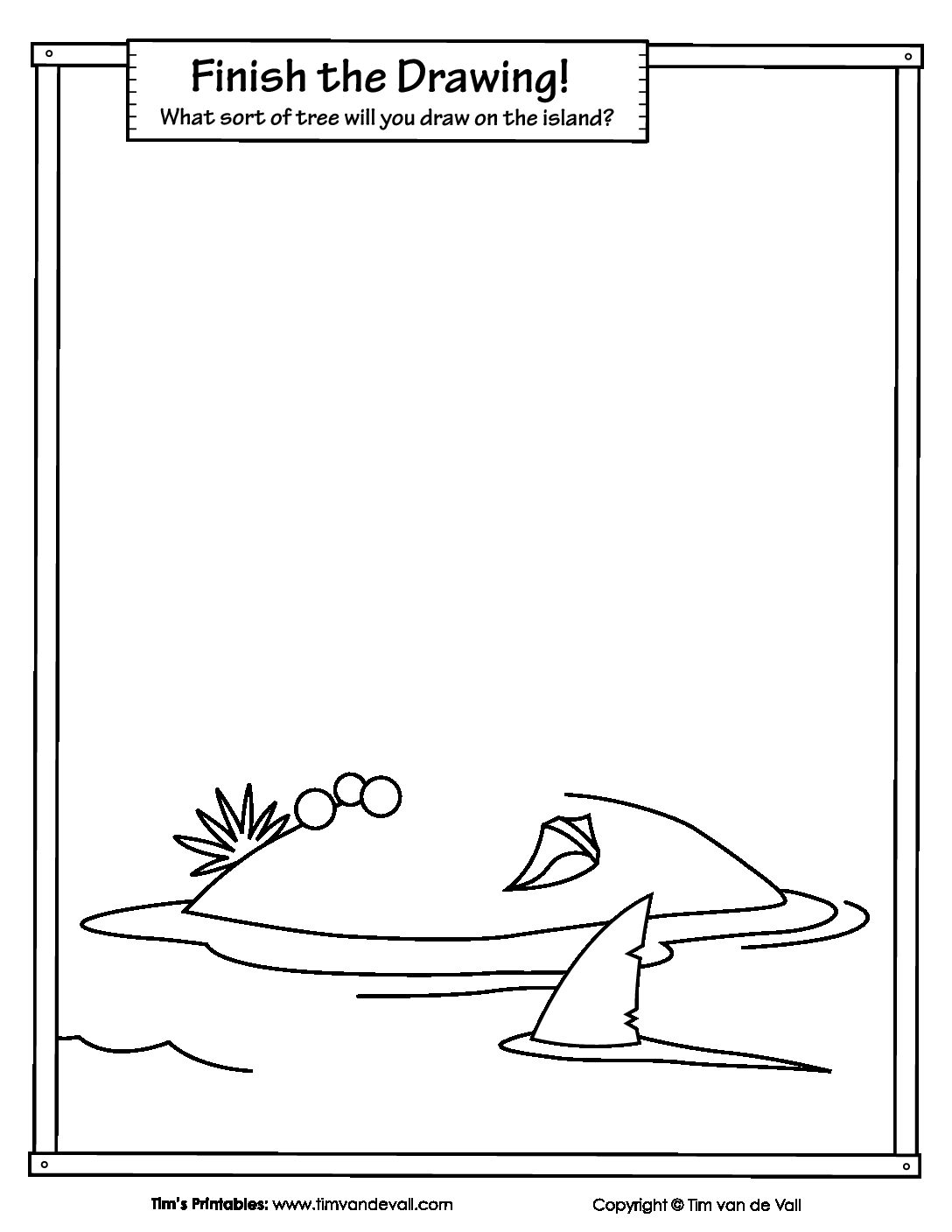 finish-the-drawing-island - tim's printables