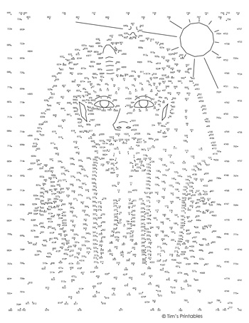 King Tut Extreme Dot-to-Dot / Connect the Dots PDF