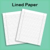 Printable Lined Paper | Creative Templates – Tim's Printables
