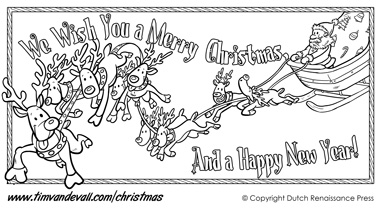 Merry Christmas Banner Printable