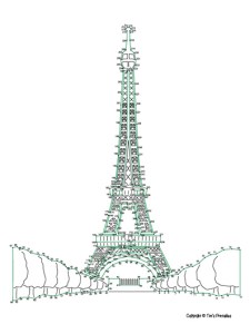 Eiffel Tower Fact Booklet - Tim's Printables