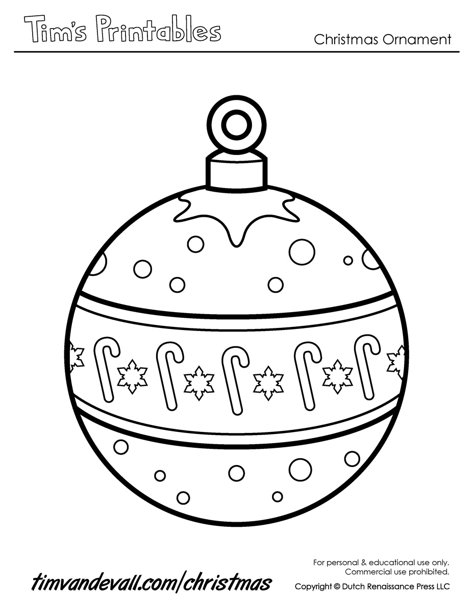 Printable Ornament Coloring Pages Printable Word Searches