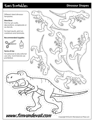 Dinosaur Templates