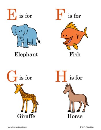 Alphabet Booklet - Tim's Printables