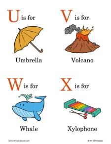 Alphabet Booklet - Tim's Printables