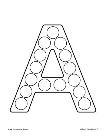 alphabet-dot-marker-worksheets