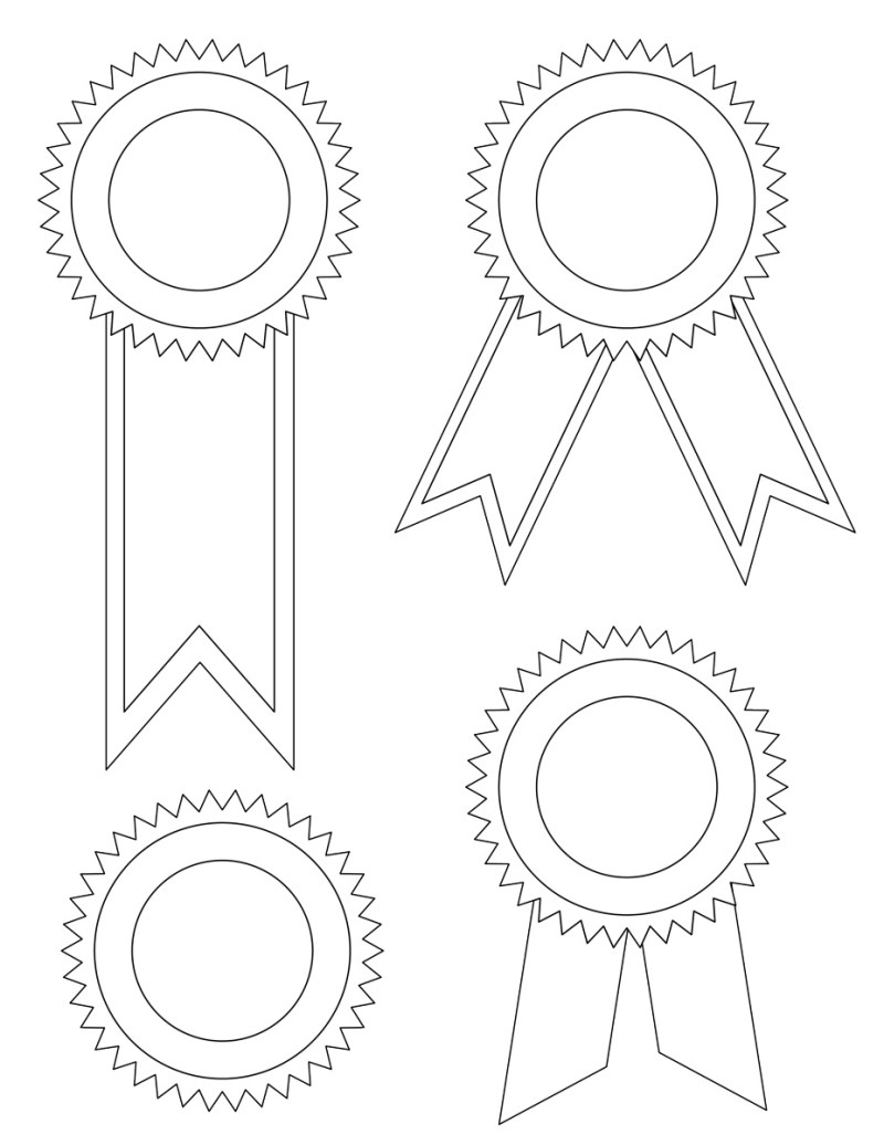 award-ribbons-blank – Tim's Printables
