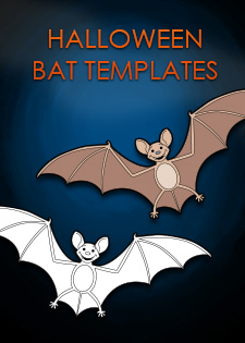 halloween bat templates