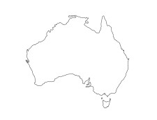 blank-australia-map - Tim's Printables