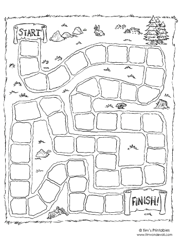 board-game-template-woodlands-bw