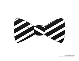 Bow Tie Drawing
