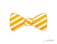 Bow Tie Printable Template - Tim's Printables