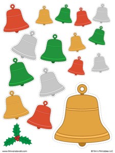 christmas bell templates
