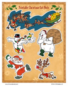 christmas cut outs