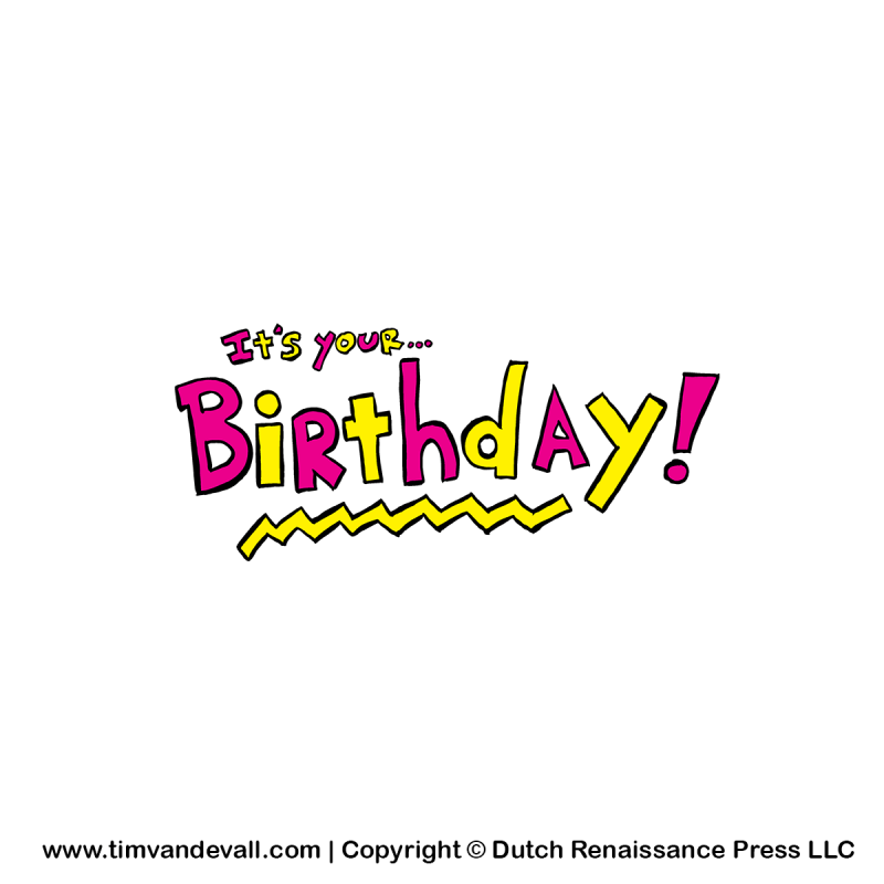 its-your-birthday-clipart – Tim's Printables