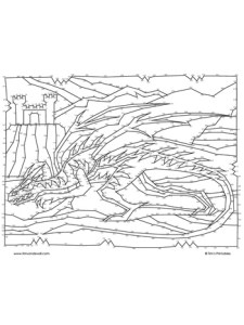 Dragon Dot-to-Dot - Tim's Printables