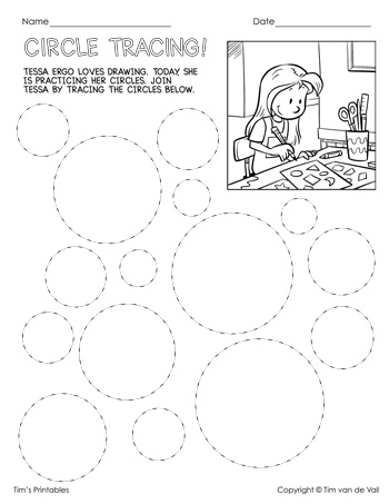 Shape Tracing Worksheets - 20 Pages of Tracing Practice