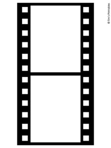Film Strip Templates - Tim's Printables