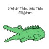Greater Than Less Than Alligators | Math Printables for Kids – Tim's ...