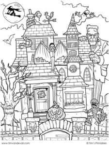 haunted-house-coloring-page