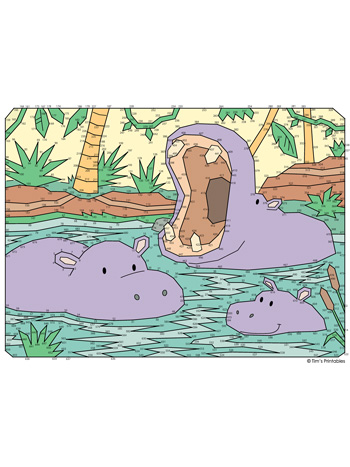 hippopotamus-dot-to-dot