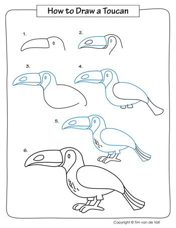 How to Draw Animals PDF – Tim's Printables