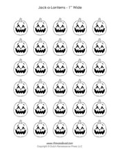 Jack-o-Lantern Templates