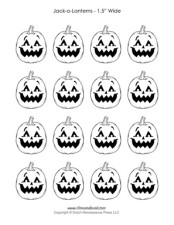 Jack-o-Lantern Templates