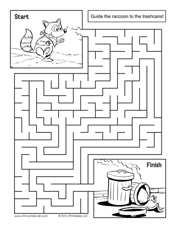 maze-raccoon-to-trashcan