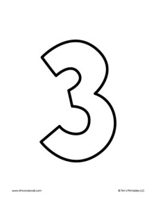 Tim's Printable Number Coloring Pages - Tim's Printables