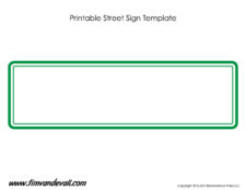 printable-street-sign - Tim's Printables