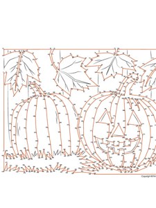 Pumpkin Dot-to-Dot - Tim's Printables