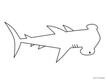 Sea Life Cut and Paste Activity & Coloring Pages – Tim's Printables