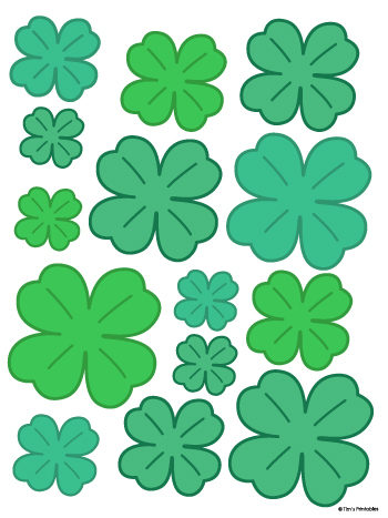 shamrock-templates-3-350 - Tim's Printables